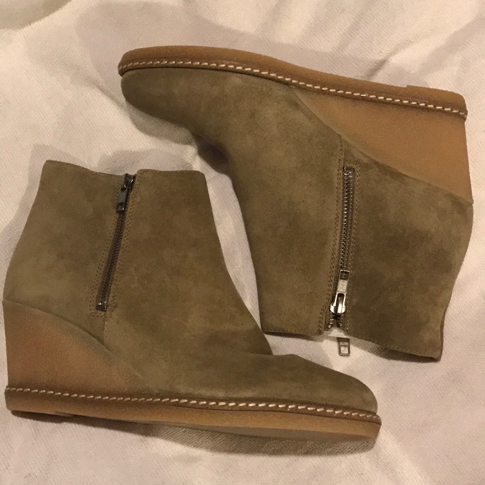 J Crew Wedge Boots